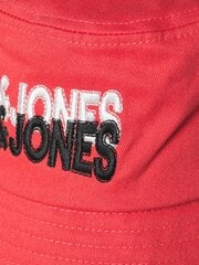 Jack & Jones bērnu panama 12229912*02, sarkans 5715369221700 cena un informācija | Cepures, cimdi, šalles zēniem | 220.lv