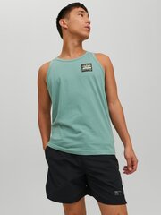 Мужская майка Jack & Jones, 12228394*02, зелёная, 5715370762407 цена и информация | Мужские футболки | 220.lv