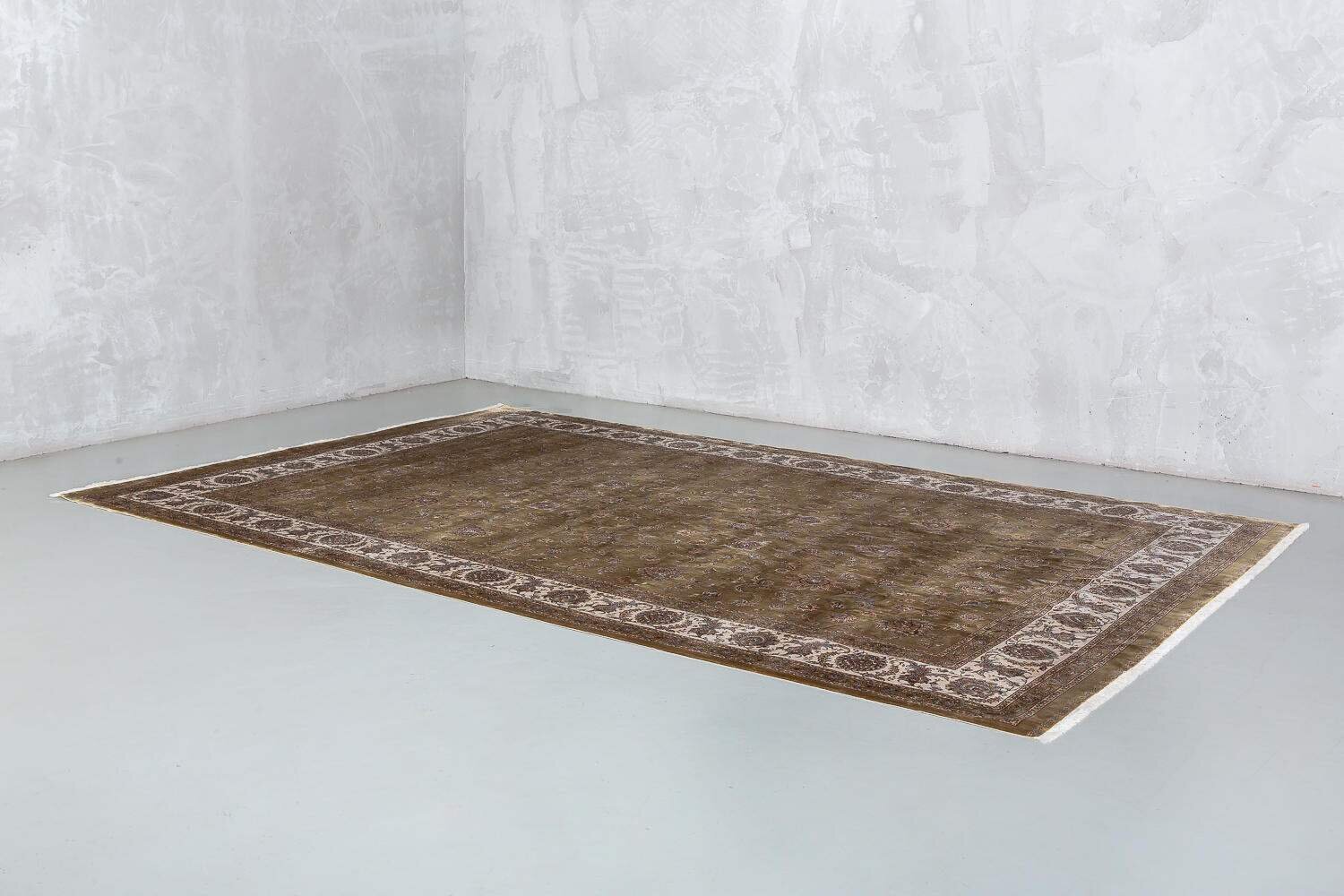 Paklājs Qum 2008G Gold-Cream, 240x340 cm cena un informācija | Paklāji | 220.lv