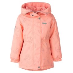 Lenne bērnu parka 45g Marita 23226*1734, persiks 4741593314803 cena un informācija | Virsjakas un mēteļi meitenēm | 220.lv