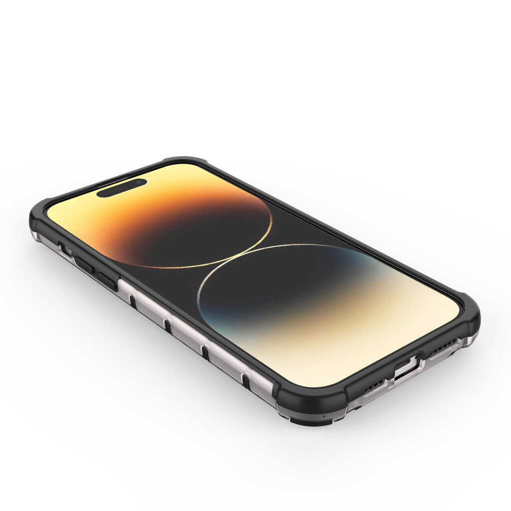 Hurtel Honeycomb piemērots iPhone 14 Pro, melns цена и информация | Telefonu vāciņi, maciņi | 220.lv