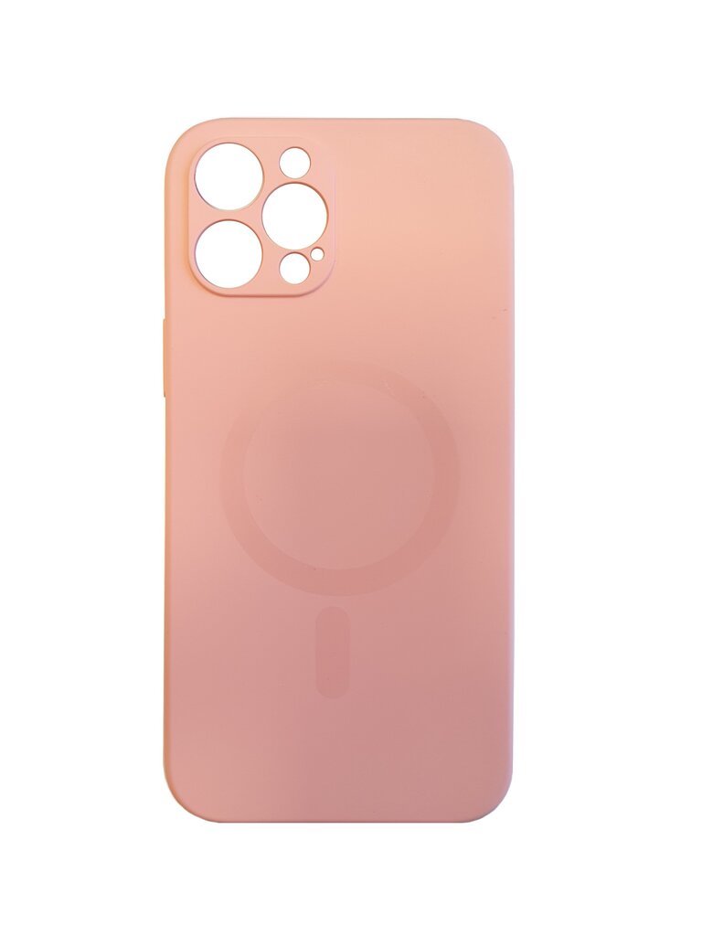 Hallo MagSafe silikona apvalks priekš Apple iPhone 12 Pro / Rozā cena un informācija | Telefonu vāciņi, maciņi | 220.lv