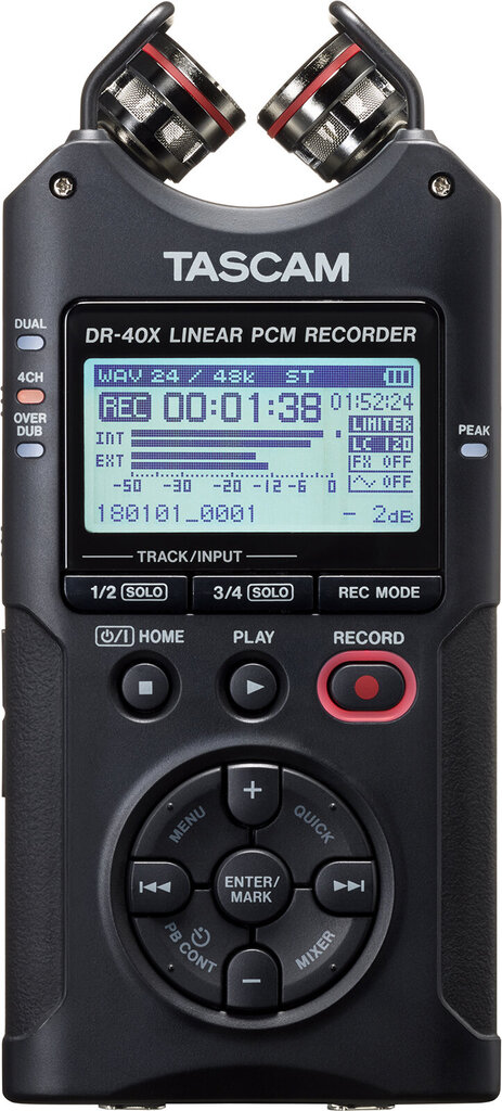 Tascam DR-40X цена и информация | Diktofoni | 220.lv