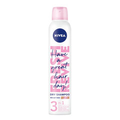 Sauss matu šampūns Nivea Fresh Revive medium, 200 ml cena un informācija | Šampūni | 220.lv