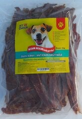 Pīles krūtiņa Duck Jerky 1kg NIAM NIAM cena un informācija | Gardumi suņiem | 220.lv