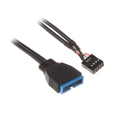 Akasa, USB 3.0/USB 2.0, 10 cm cena un informācija | Kabeļi un vadi | 220.lv