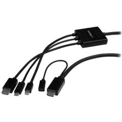 StarTech, USB/HDMI/Mini DP, 2 m цена и информация | Кабели и провода | 220.lv