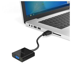 Адаптер HDMI—VGA с аудио Ewent AISCCI0306 EW9864 цена и информация | Адаптеры и USB разветвители | 220.lv