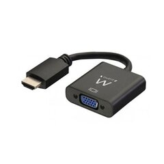 HDMI į VGA pārveidotājs ar skaņu цена и информация | Адаптеры и USB разветвители | 220.lv