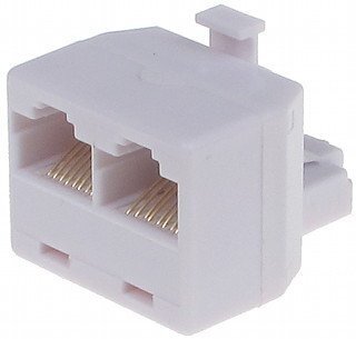 SADALĪTĀJS RJ45-W/2RJ45-G cena un informācija | Kabeļi un vadi | 220.lv