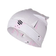 Детская шапка Lenne Tammy 23677*012, светло-серая/розовая, 4741593361975 цена и информация | Шапки, перчатки, шарфы для девочек | 220.lv