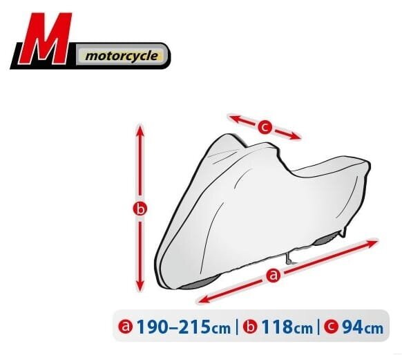 Trīsslāņu motocikla pārvalks M Kegel-Blazusiak 5-4172-248-3020 цена и информация | Moto piederumi | 220.lv