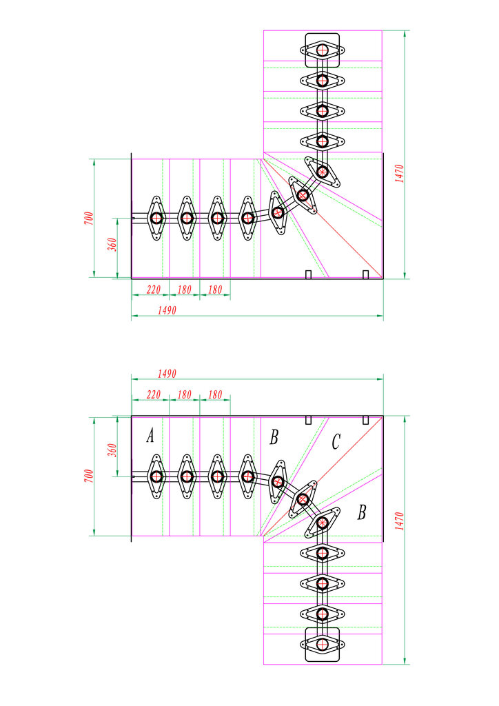 Moduļu kāpnes BOSTON DOLLE, baltas, 1/4 pagrieziena цена и информация | Kāpnes | 220.lv