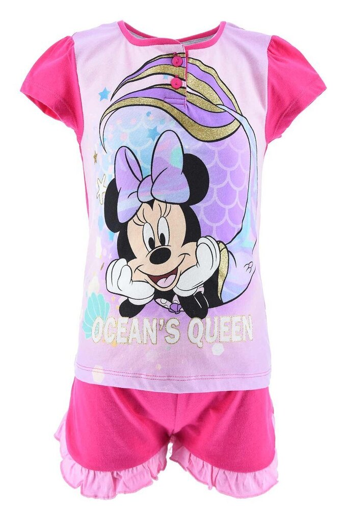 Pidžama meitenēm Disney Minnie cena un informācija | Halāti, naktskrekli, pidžamas meitenēm | 220.lv