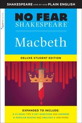 Macbeth: No Fear Shakespeare Deluxe Student Edition: Deluxe Student Edition Deluxe Ed цена и информация | Рассказы, новеллы | 220.lv