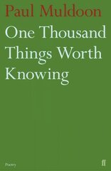 One Thousand Things Worth Knowing Main цена и информация | Поэзия | 220.lv