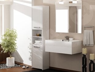 Vannas istabas skapītis Nemezis N40-balts (balts) cena un informācija | Vannas istabas skapīši | 220.lv