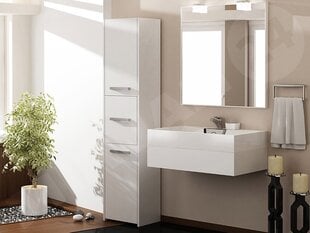 Vannas istabas skapītis Nemezis N43-balts (balts) cena un informācija | Vannas istabas skapīši | 220.lv