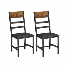 Набор мягких обеденных стульев, 2 шт. цена и информация | Стулья для кухни и столовой | 220.lv