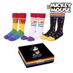 Носки женские Disney Pride 3 шт., разных цветов цена и информация | Женские носки | 220.lv