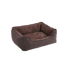 Лежак для собаки 75 см., коричневый цена и информация | Лежаки, домики | 220.lv