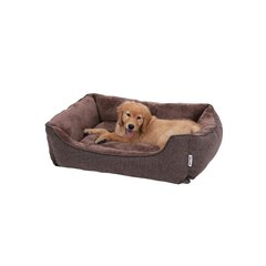 Лежак для собаки 90 см., коричневый цена и информация | Лежаки, домики | 220.lv