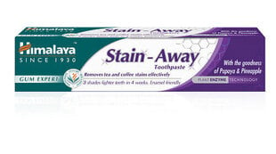 Зубная паста Stain Away Himalaya 75 мл цена и информация | Зубные щетки, пасты | 220.lv