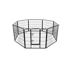 Suņu būris Feandrea, izgatavots no 8 paneļiem 80 x 80 cm cena un informācija | Transportēšanas būri, somas | 220.lv