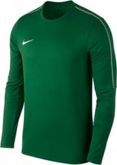 Krekls Nike JR Park 18, zaļš cena un informācija | Futbola formas un citas preces | 220.lv