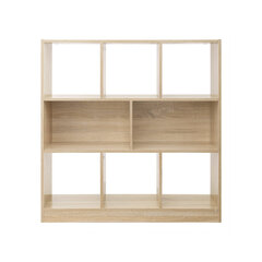 Деревянный книжный шкаф, 8 отделений цена и информация | Полки | 220.lv