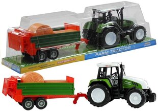 Rotaļu traktors ar piekabi 65 cm cena un informācija | Rotaļlietas zēniem | 220.lv