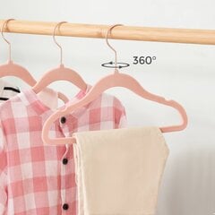 Набор детских вешалок 50 шт. цена и информация | Мешки для одежды, вешалки | 220.lv