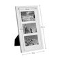 Balts foto rāmis, 3 gab. cena un informācija | Foto rāmji, foto albumi | 220.lv