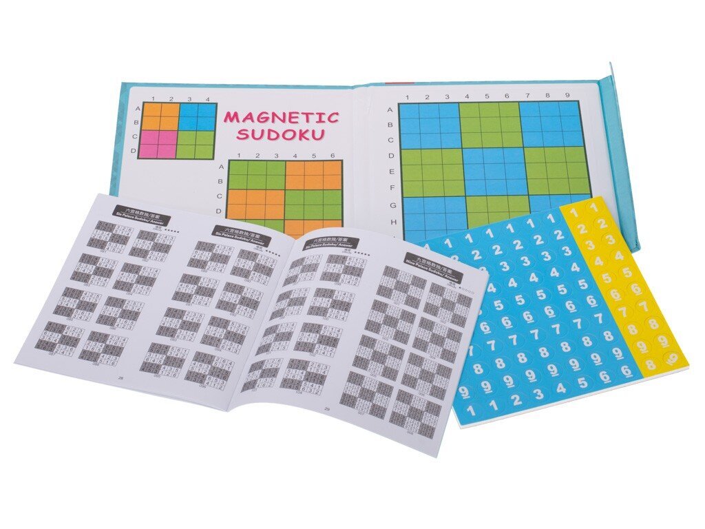Magnētiska sudoku puzles spēle cena un informācija | Attīstošās rotaļlietas | 220.lv