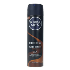 Izsmidzināms dezodorants Nivea Men Deep Espresso Deo Spray, 150 ml cena un informācija | Dezodoranti | 220.lv