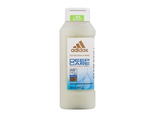 Dušas želeja Adidas Deep Care, 250 ml cena un informācija | Dušas želejas, eļļas | 220.lv