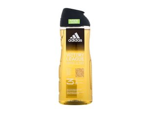 Dušas želeja Adidas Victory League 3in1, 400 ml cena un informācija | Dušas želejas, eļļas | 220.lv