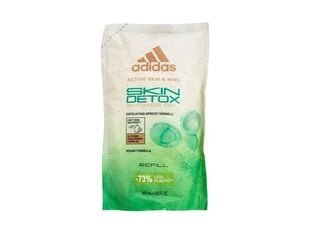 Dušas želejas uzpilde Adidas Skin Detox, 400 ml cena un informācija | Adidas Ķermeņa kopšanas līdzekļi | 220.lv