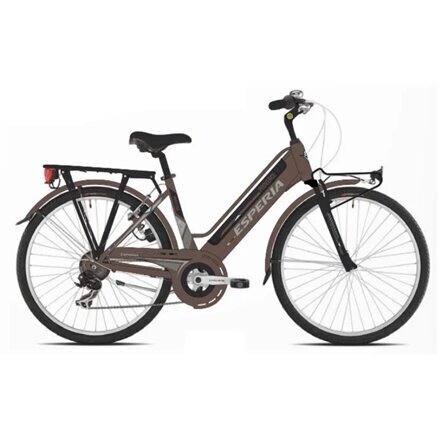 Elektriskais velosipēds Esperia Provence 26", brūns цена и информация | Elektrovelosipēdi | 220.lv