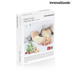 Детокс-пластыри для Ног Ginger InnovaGoods , 10 шт. цена и информация | Кремы, лосьоны для тела | 220.lv