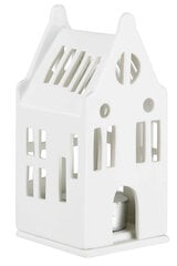 Фарфоровый подсвечник, дом - маленький городской маяк 6х6х12,5 см цена и информация | Подсвечники, свечи | 220.lv