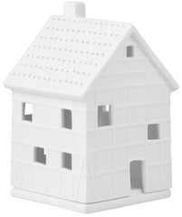 Фарфоровый подсвечник, домик - небольшой фахверковый домик, 7x7,5x12см цена и информация | Подсвечники, свечи | 220.lv