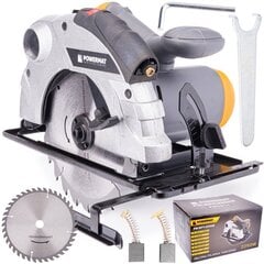 Ripzāģis PowerMat 2250W 185mm цена и информация | Пилы, циркулярные станки | 220.lv