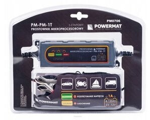 Akumulatora lādētāja lādētājs Powermat 6/12V cena un informācija | Akumulatoru lādētāji | 220.lv