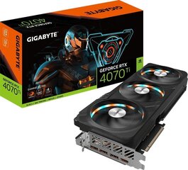 Gigabyte GeForce RTX­­ 4070 Ti GAMING OC 12G (GV-N407TGAMING OC-12GD) cena un informācija | Videokartes (GPU) | 220.lv