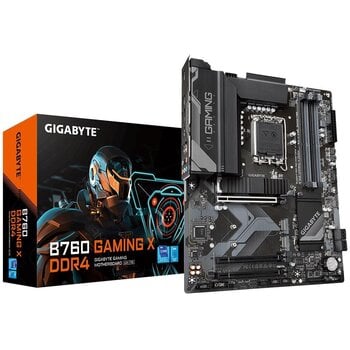 Gigabyte B760 GAMING X DDR4 (rev. 1.0), ATX, LGA1700, DDR4 cena un informācija | Mātesplates | 220.lv