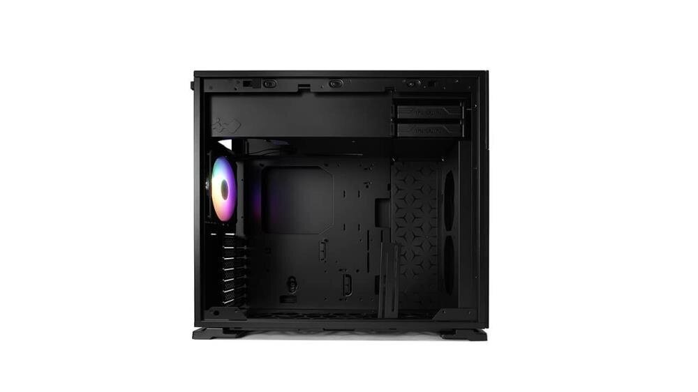 Case|IN WIN|MidiTower|Not included|ATX|MicroATX|MiniITX|Colour Black|N127 cena un informācija | Datoru korpusi | 220.lv