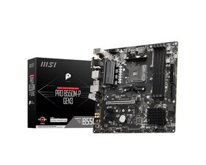 MSI Pro B550M-P Gen3, Micro ATX, AM4, DDR4 цена и информация | Материнские платы | 220.lv