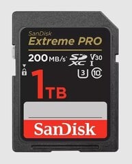 Карта памяти SanDisk SDXC 1TB UHS-I/SDSDXXD-1T00-GN4IN цена и информация | Карты памяти для телефонов | 220.lv