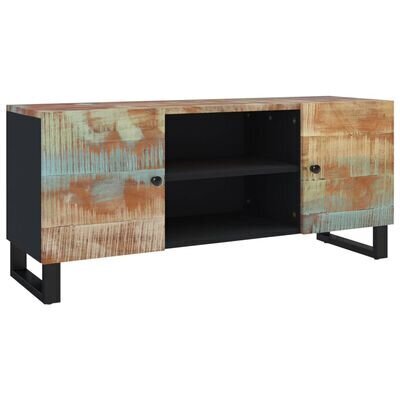 TV galdiņš, 105x33x46cm, apstrādāts koka cena un informācija | TV galdiņi | 220.lv